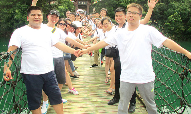 九江物聯(lián)網(wǎng)卡平臺之搜浪團隊柘林湖出游